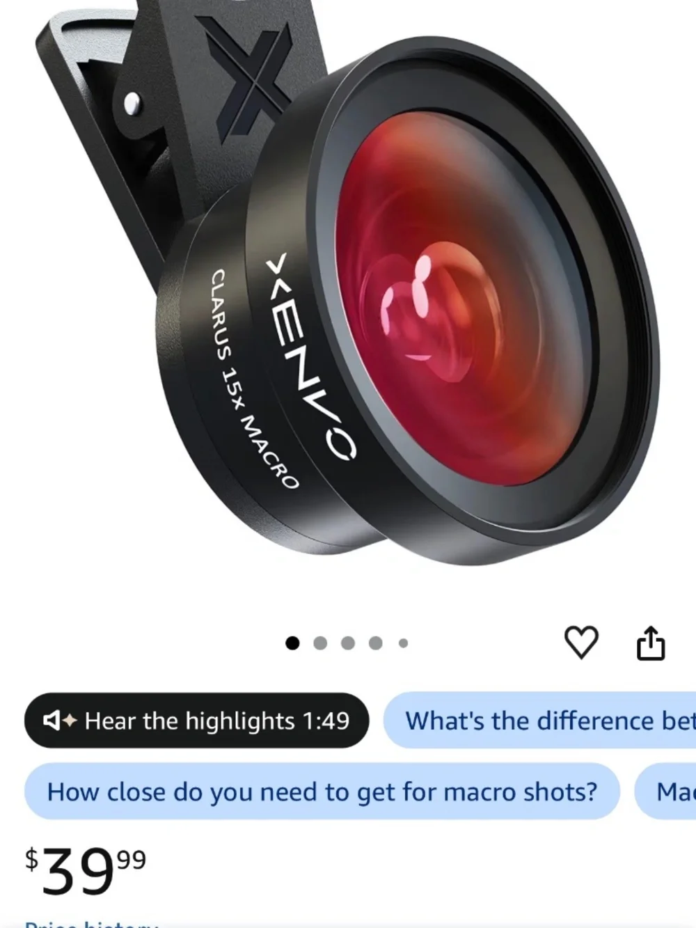 The Ultimate Smartphone Lens Kit Xenvo Pro
